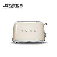 在飛比找momo購物網優惠-【SMEG】2片式烤麵包機-奶油色(TSF01CRUS 公司