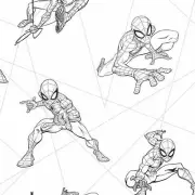 DI0940 York Wallpaper Spider-Man Fracture Unpasted Black Gray Wallcoverings