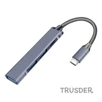 在飛比找PChome24h購物優惠-[TRUSDER USB Type-C 3.0 轉 USB2