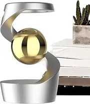 Anti Gravity Desk Toy - Dynamic Desk Toy, Stress Relief Toy | Gravity Defying Sphere, Optical Illusion Desk Toy, Desktop Suspended Gyroscope, Gravity Defying Fidget Toy for Relieving Stress