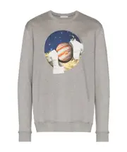 Jupiter logo crew sweatshirt S,XL,L,M Gray