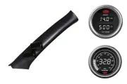 SAAS pillar pod boost/pyro oil pressure gauges for Mitsubishi Triton MN Airbags