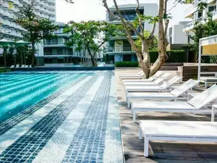 華欣海岸的2臥室公寓 - 68平方公尺/2間專用衛浴2 bedrooms, pool view Minimalist style .