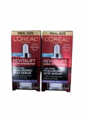 2 Loréal Paris Revitalift Derm Intensives 1.5 Pure Hyaluronic Acid Serum 0.5 oz