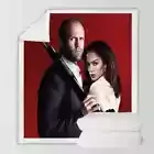 Parker Movie Jennifer Lopez Jason Statham Sherpa Fleece Blanket