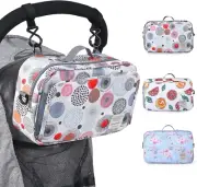 Baby Stroller Caddy Organizer for Baby Storage on the Go with Muti Pockets, Non-
