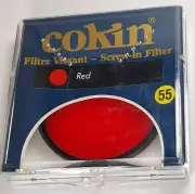 Cokin 55mm Red 2 R R-2 Color Conversion Glass Lens Filter 55 mm E55 E-55 France