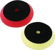 EMSea 2Pcs Polishing Sponges Replacement Car Polishing Pads Compatible with Flex Compatible with Ryobi Compatible with Festool Polishing Foam Style A