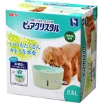 日本 GEX 狗用 視窗型 (白色) 電動循環 淨水 飲水器 2.5L ~適合中型犬或2~3隻貓