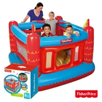 在飛比找蝦皮商城優惠-Fisher-Price 城堡造型充氣球池/遊戲池/跳跳床 