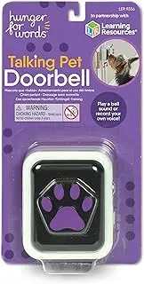 Hunger for Words Talking Pet Doorbell