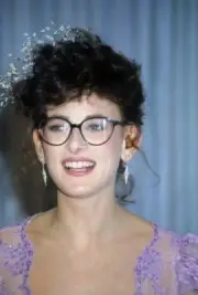 Marlee Matlin at Academy Awards March 30 1987 in LA Old Photo 2