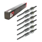 6x Glow Plugs BAR 10.5 Volt for Mitsubishi Jupiter KE36