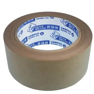 四維 鹿頭牌 牛皮紙膠帶 48mm x 35M/一支5捲入(定80) 可寫字 KT04 明KT044840