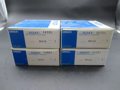 Lot of 4-Omron Programmable Controller 3G2A3-IA221 I/O Module