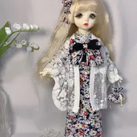 在飛比找蝦皮購物優惠-Bjd1/6嬰兒衣服和服外套日式