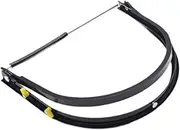 Leefasy Full Brim Hard Hat Face Shield Adapter Easy to Install Sturdy Replace Parts