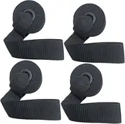 BESPORTBLE Fitness Door Anchor Training Resistance Band 4pcs Home Exercise Door Buckle for Gym Belt Loop