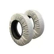 ISSE Classic TEXTILE Tire Chains Socks Snow Covered Roads 265/65-17