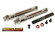 Redline Flight BMX Crank Set Ch-Mo Chrome 175mm - Old School BMX Style