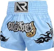 CAMBOS MMA Shorts, Muay Thai, Martial Arts, Cage Fight, BJJ, Boxing, Grappling Fighting Shorts for Men Women Kids(Blue,XX-Large)