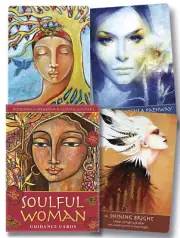 SOULFUL WOMAN GUIDANCE CARDS Oracle Tarot Fantasy Art pagan wicca witch craft