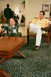 The Office Rainn Wilson as Dwight Schrute and Steve Carell as Mich- Old Photo 3