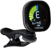 BOSS TU-05 Rechargeable Chromatic Clip-On Tuner for Guitar, Bass and Ukulele ...