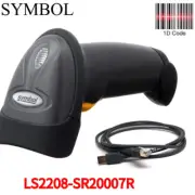 Symbol LS2208-SR20007R Wired 1D Keyboard Wedge USB Barcode Scanner w USB Cable