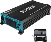 Renogy 3000W Pure Sine Wave Inverter 12V Solar Power Battery Converter 12V DC to 240V AC with UPS Function w/Remote Control for Caravan, Truck, Vehicles, RV, Truck, Camper