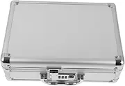 Beaupretty Portable Tool Organizer Lockable Aluminum Tool Storage Case with Password Protection Compact Handheld Tool Box for Secure Storage and Easy Transportation