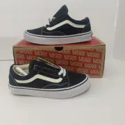 Men's Size 5.5 - VANS Old Skool Black White NIB