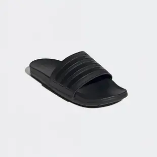 【adidas 愛迪達】拖鞋 男鞋 女鞋 運動 ADILETTE COMFORT 黑 GZ5896