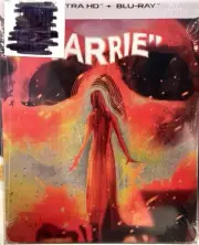 CARRIE 1976 STEPHEN KING HORROR 4k Limited Ed STEELBOOK w/PROTECTOR DE PALMA New