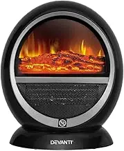 Electric Fireplace Heater 1500W Indoor Home Heating Modern Design Energy Efficient