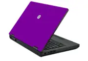 PURPLE Vinyl Lid Skin Cover Decal fits HP ProBook 6460b Laptop
