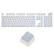 104 Keys Pudding Keycap PBT for 61/87/104 Mechanical Keyboard, Blue