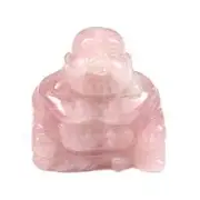 Rose Quartz Mini Buddha- Love, Friendship and Partnership