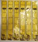 6-Fin Strike Snelled Baitholder Mustad Hooks 5/0 Bronze Bait Keeper Hook 20# 18"