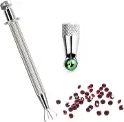 Prong Holder Professional Holder Pick-Up Tool Stainless Steel 4 Prongs Claw Twee
