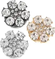 [LIFKOME] Cufflinks Vintage Pins Tie Weightde Cufflinks Shirt Studs Pins for Clothes Classic Cuff Links Cuff Iinks Flat Back Women's Cufflinks Shawl Clips Zinc Alloy