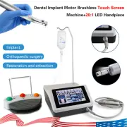 N Surgic Pro Fiber Optic System Implant Motor Surgical Micromotor +Handpiece
