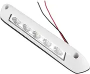 12V/24V RV LED Light, Universal 8W Waterproof Awning Porch Lamp Replacement, RV Exterior Awning Light Strip, Motorhome Outdoor Lighting Accessories