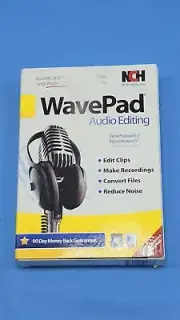WavePad Sound Editor PC Mac Editing Audio Music Recording New Sealed