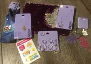 Claire’s Sequin Cosm Bag Unicorn Jewelry Hair Justice Stick Valentines