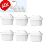 6 Pack Water Filter Jug, Replacement for Brita Aluna Pitcher