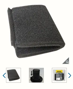 【多娜代購】Fixman 乾濕吸塵器替換海綿2入/好市多代購
