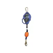 Dbisala Smart Lock Self Retracting Lifeline, 30 Ft L, Swivel Snap Hook, 420 Lb