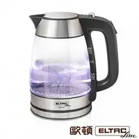 在飛比找PChome商店街優惠-旺德 ELTAC 歐頓 玻璃快煮壺 EBK-04 食品級30