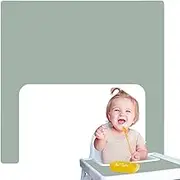 High Chair Baby Mat Tray, Silicone Non-Slip Placemat for Dining Table, Full Cover Chair Mat for Toddlers & Babies